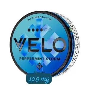 Velo Peppermint Storm 10.9 mg Nicotine pouches in Dubai Abu Dhabi UAE