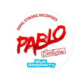 Pablo Blue Raspberry 50mg Nicotine Pouches in Dubai Abu Dhabi and UAE