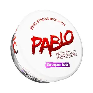 Pablo Grape Ice 50mg Nicotine Pouches in Dubai Abu Dhabi and UAE