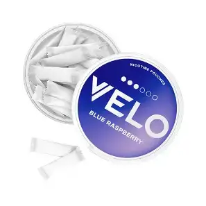Velo Blue Raspberry 10mg Nicotine Pouches in Dubai Abu Dhabi and UAE