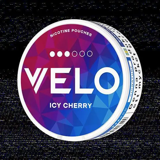 Velo Icy Cherry 10mg Nicotine Pouches – Cool Fruity Freshness in Dubai & Abu Dhabi