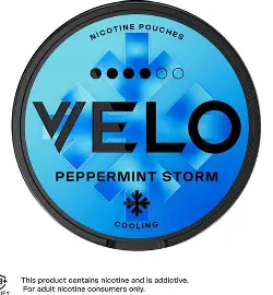 Velo Peppermint Strom 10.9mg Nicotine Pouches in Dubai Abu Dhabi and UAE
