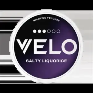 Velo Salty Liquorice Nicotine Pouches in Dubai Abu Dhabi and UAE