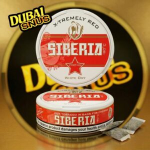 SIBERIA White Dry Nicotine Pouches in Dubai Abu Dhabi and UAE at Dubai Snus
