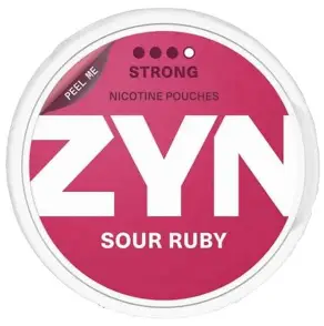 ZYN Sour Ruby 11mg Nicotine Pouches in Dubai Abu Dhabi and UAE