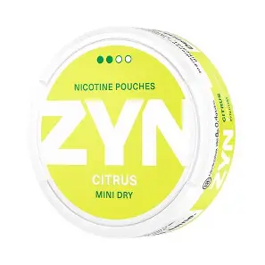 Zyn Citrus Mini 3mg Nicotine Pouches in Dubai Abu Dhabi and UAE