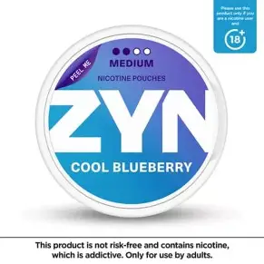Zyn Cool Blueberry 6mg Nicotine Pouches in Dubai Abu Dhabi and UAE