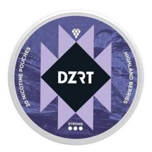 DZRT Highland Berries Nicotine Pouches in Dubai Abu Dhabi and UAE