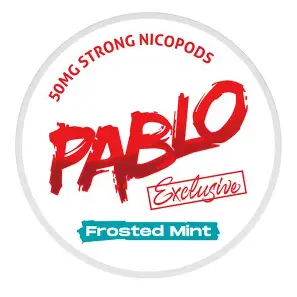 Pablo Frosted Mint 50mg Nicotine Pouches in Dubai Abu Dhabi and UAE